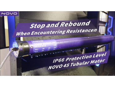 lP66 Protection LeveI NOVO 45 Tubular Motor