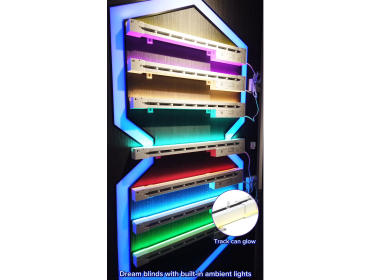  Dream Blinds with Built-in Ambient Light