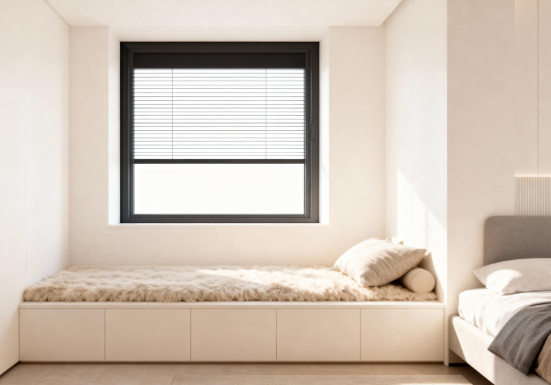 Product Application: Bedroom curtains