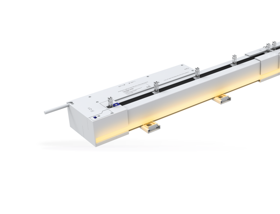 Q2 LED Right Vertical Blinds Motor System