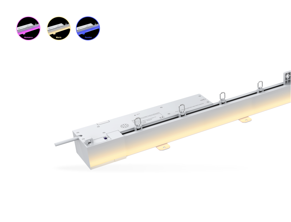 N31 Color-change Curtain Motor English Voice Control