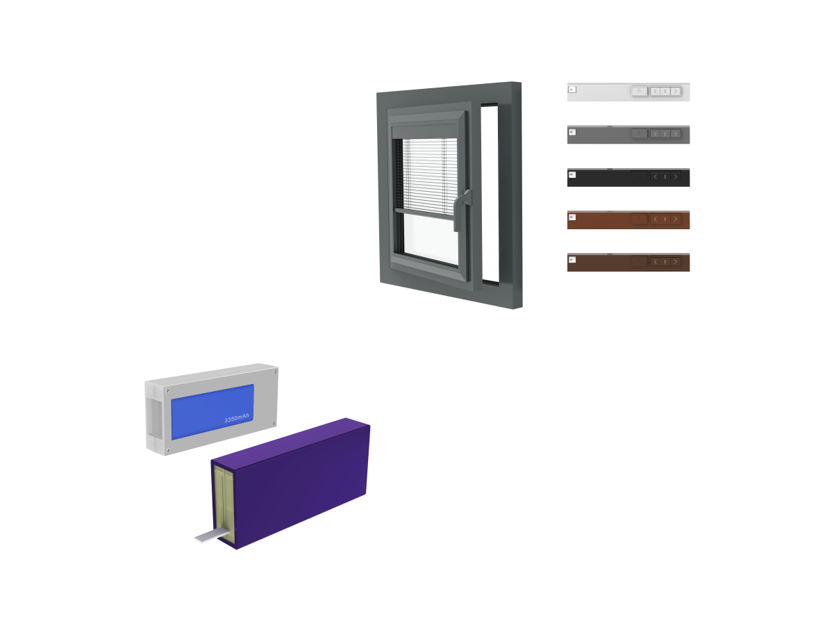 E19 Embedded Venetian Blinds System