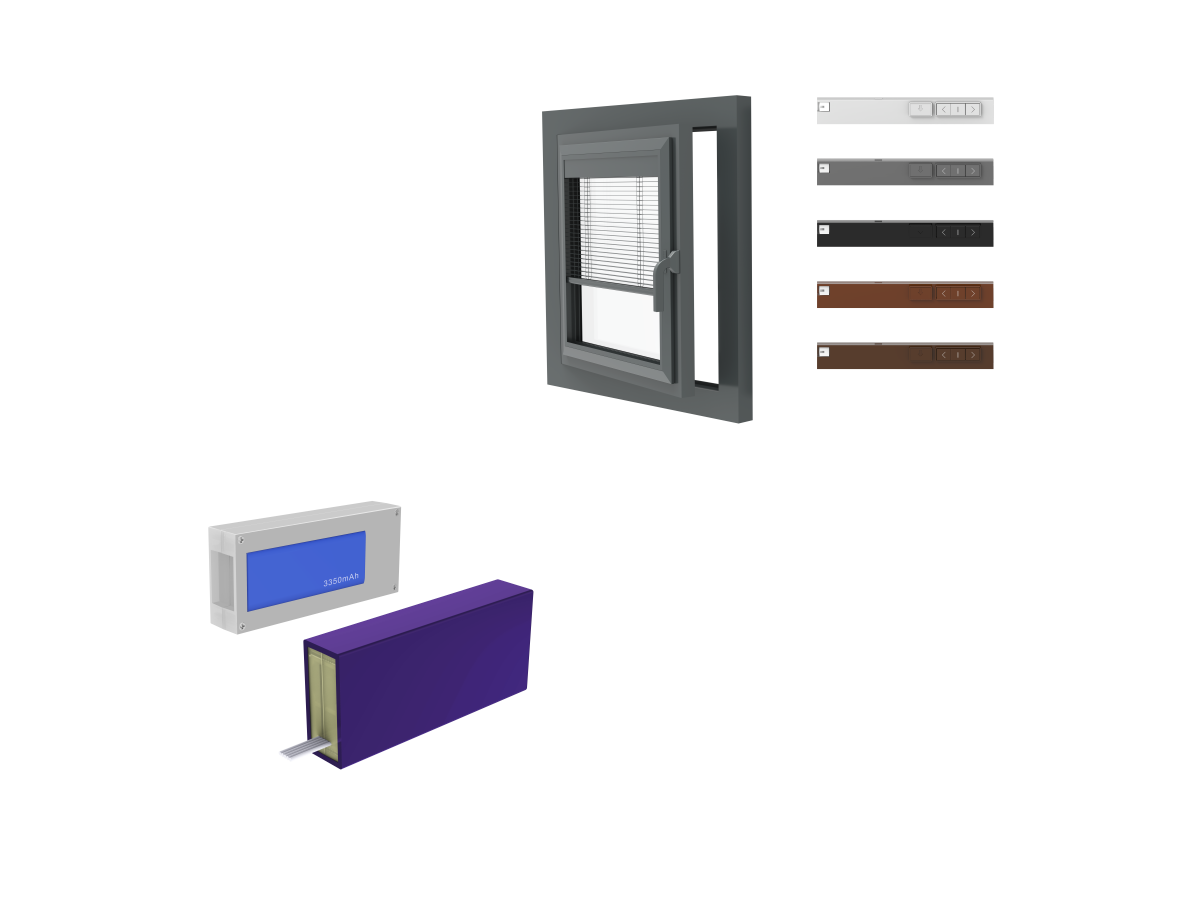 E19 Embedded Venetian Blinds System