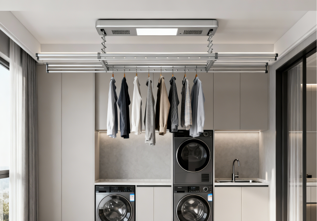 产品应用:阳台晾衣架