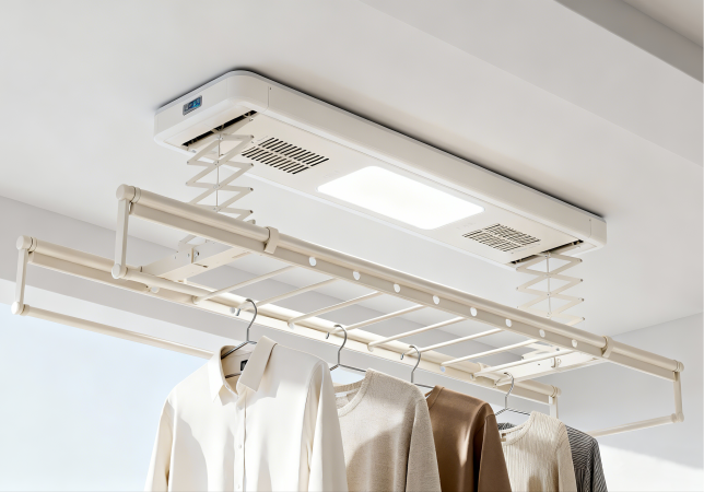 产品应用:阳台晾衣架