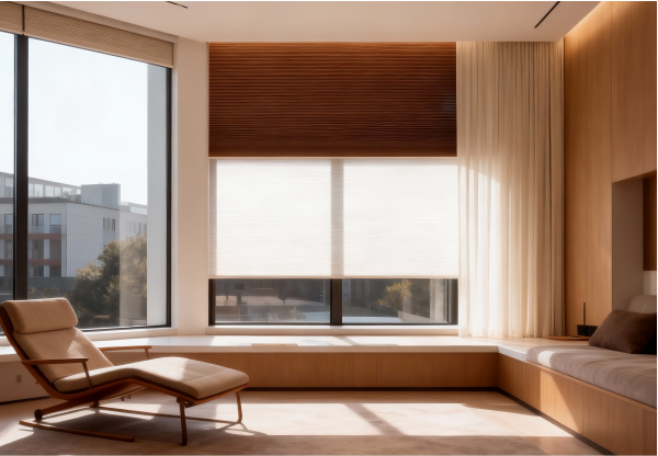 产品应用:客厅窗帘